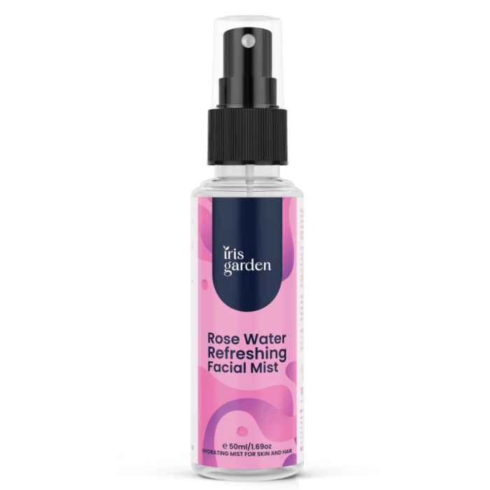 Rose Water Refreshing Facial Mist, 50ml: The Hydrating Mist